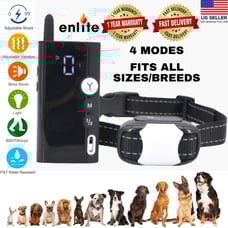 ENLITE Bark Collar for Dogs, Rechargeable Anti Barking Dog Training Collar S-L