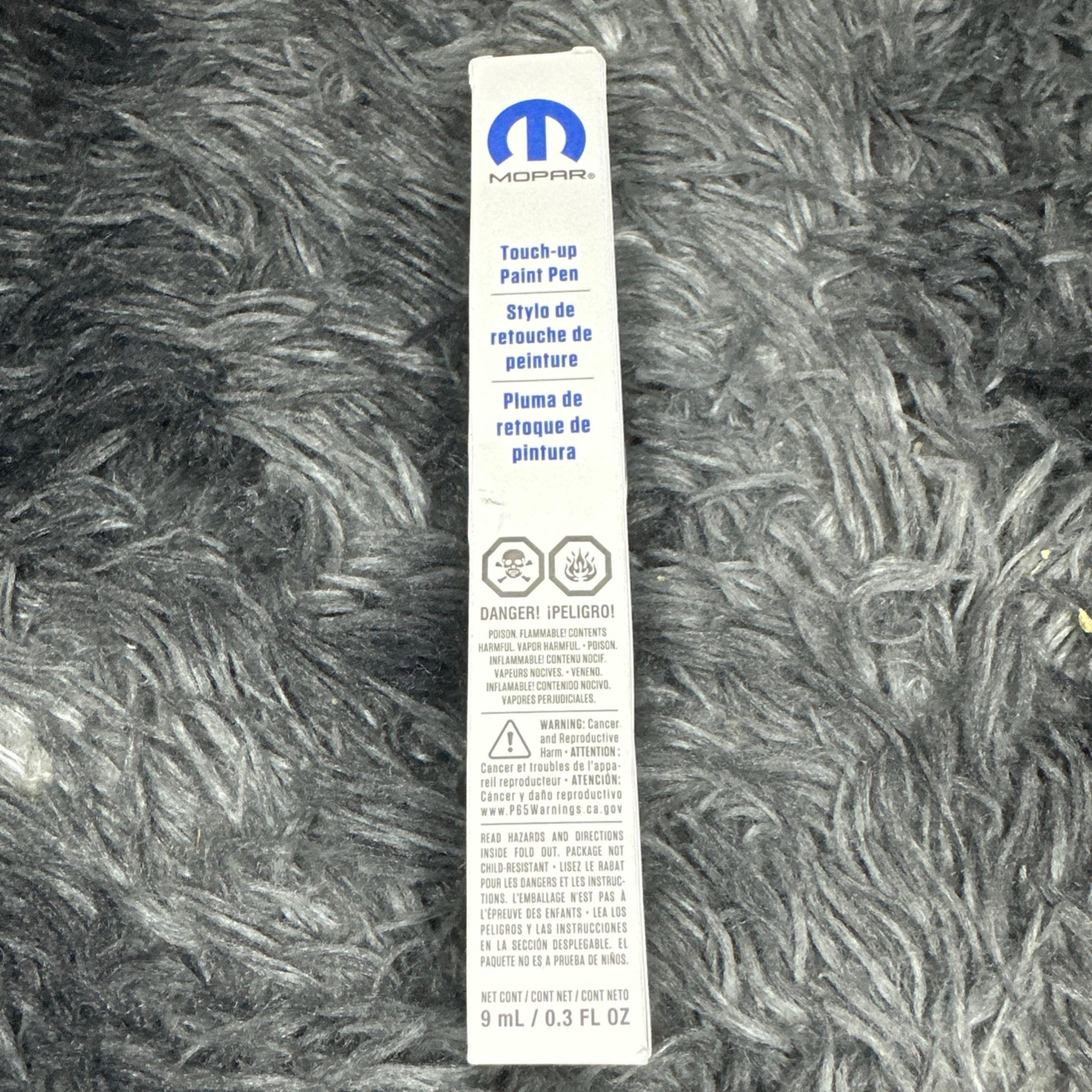 MOPAR  Touch Up Paint Pen NEW PBF Reactor Blue Pearl Coat