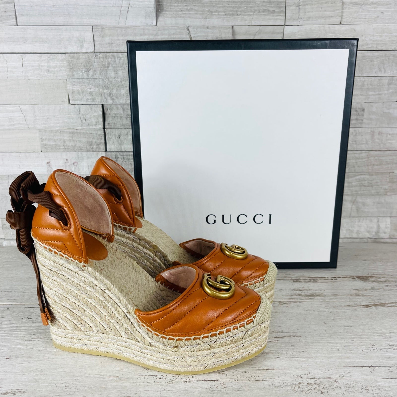 Gucci Platform Wedge Shoes | Mercari