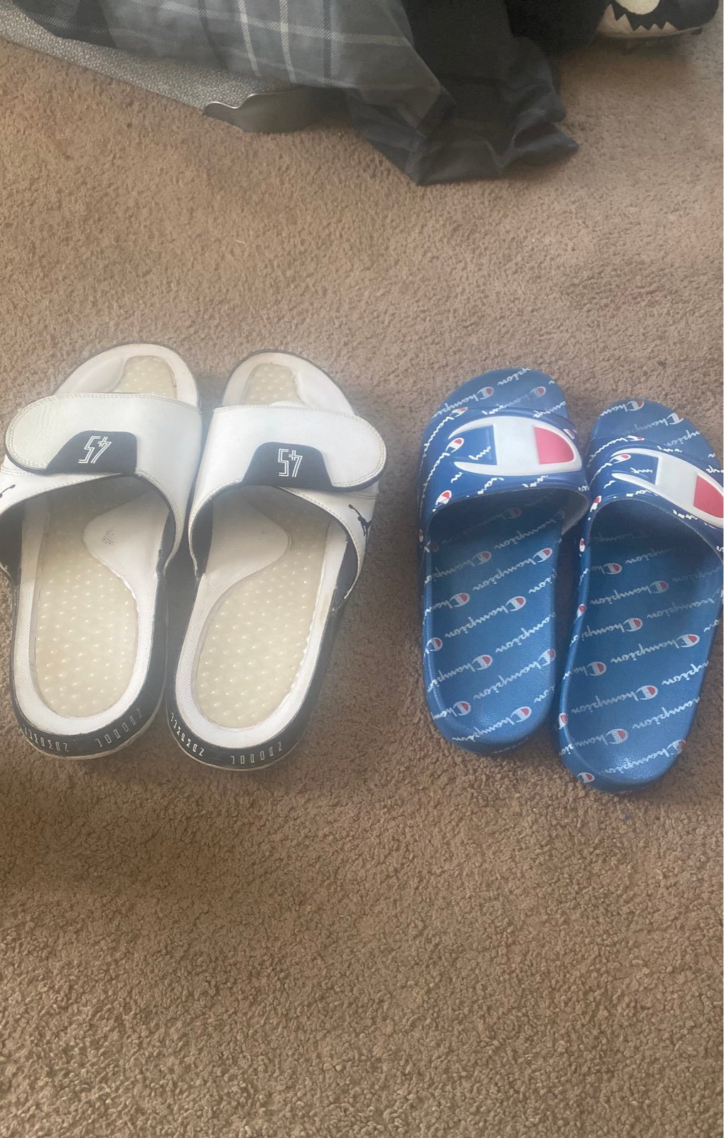Two pairs of slidee