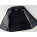 Banana Republic Black Quilted Fleece Vest Women’s Medium Full Zip