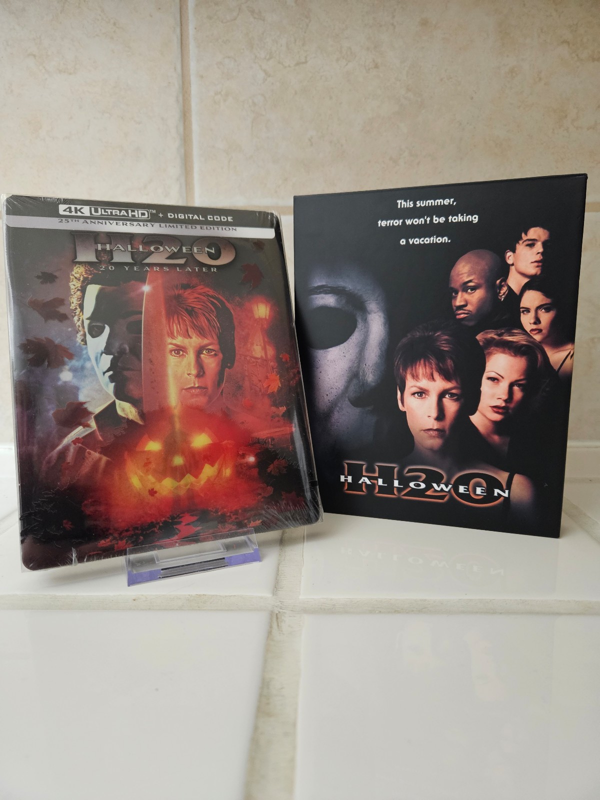 Halloween H20 4k Steelbook 20th Anniversary Limited Ed w/ Protective Slipbox