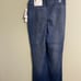 BDG Ruched Dipped V Flare Blue Stretch Jeans NWT Size 34 Urban Outfitters New