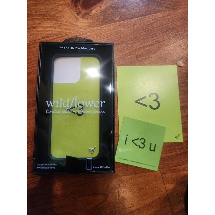 NEW Wildflower Charli XCX iPhone Case 15 Pro Max IN HAND