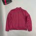 Cheetah Print Fuzzy Lined Maroon Zip Up Bomber Jacket