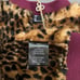 Cheetah Print Fuzzy Lined Maroon Zip Up Bomber Jacket