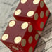 OLDER! Pioneer Club Casino matching #'s dice pair 052424cBE