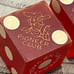 OLDER! Pioneer Club Casino matching #'s dice pair 052424cBE