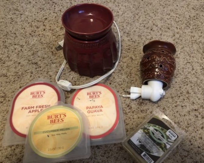 Scented Wax Burner Lot and More