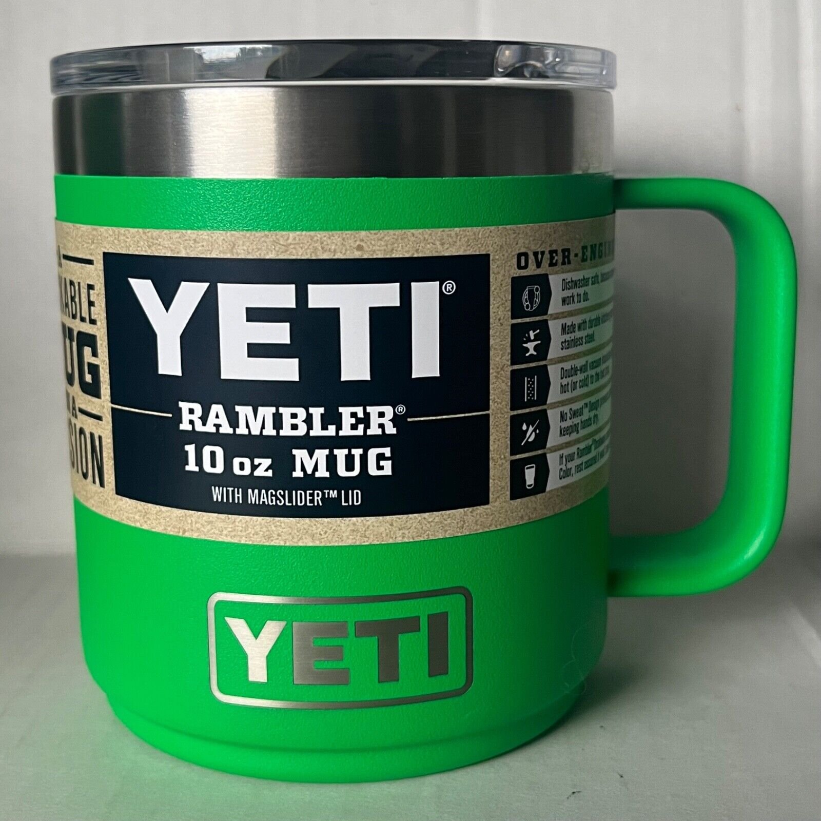 YETI LIMITED EDITION - VERDE - 10 oz Rambler Mug Tumbler Discontinued Green 2020