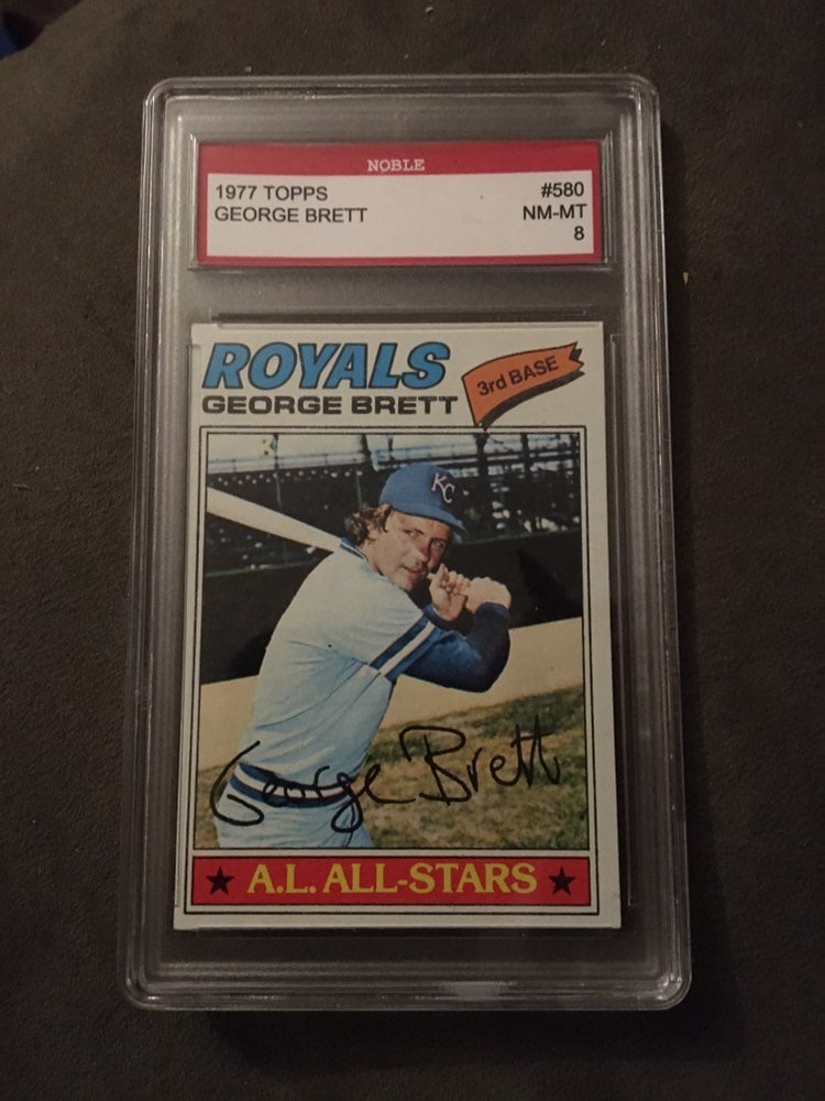 1977 Topps George Brett All-Star Graded-