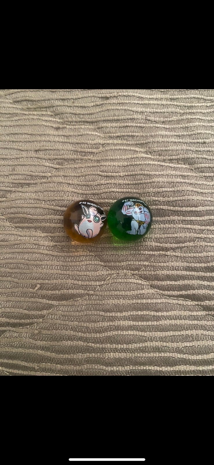 Pokemon marbles