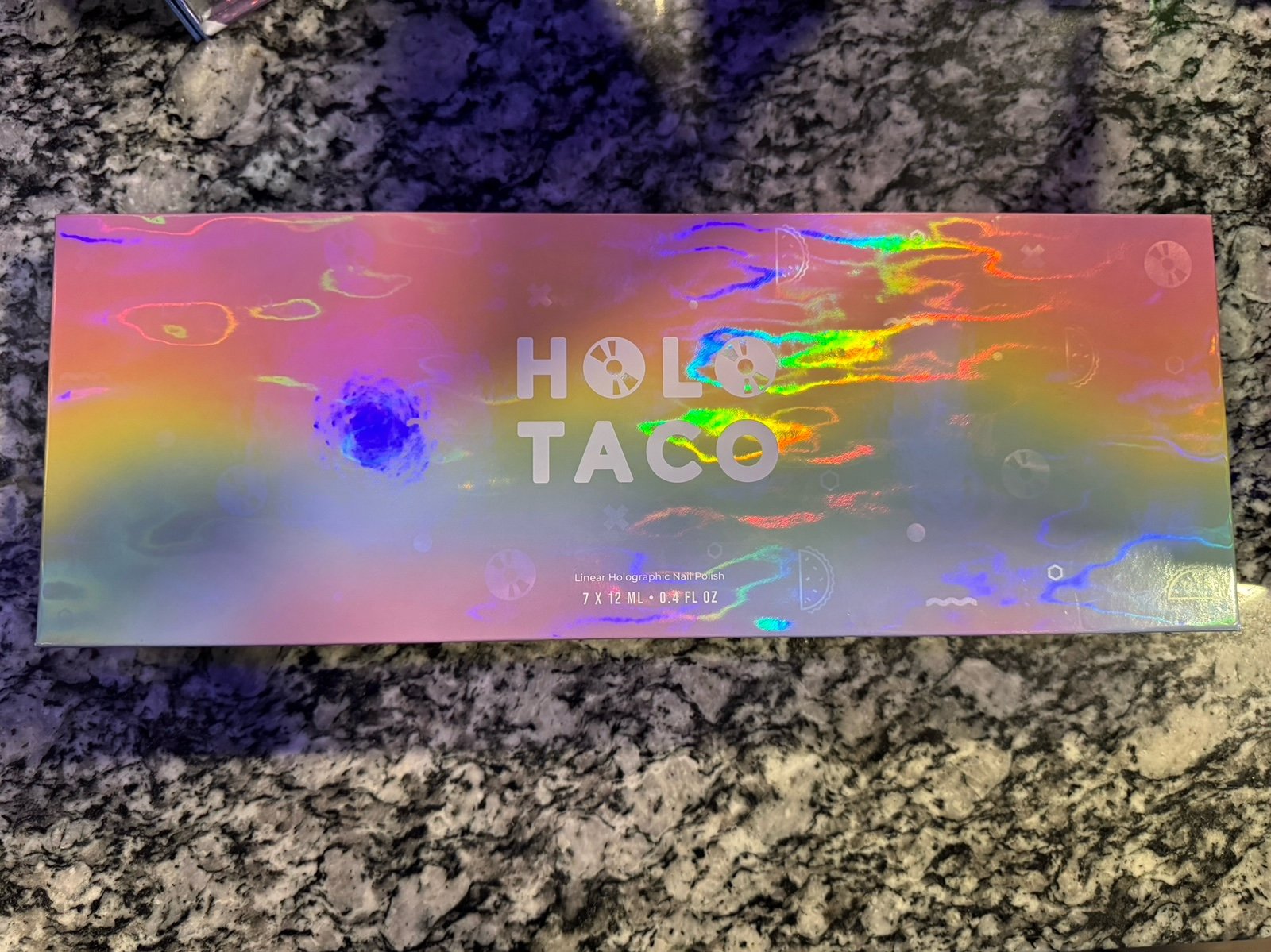 Holo Taco Pastel Rainbow Collection Box Only
