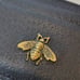 Gucci Honey Bee Motif Card Holder Wallet