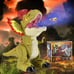 Dinosaur Toy,Realistic Dilophosaurus ToyToddler Dinosaur Toy Light/Roaring Sound