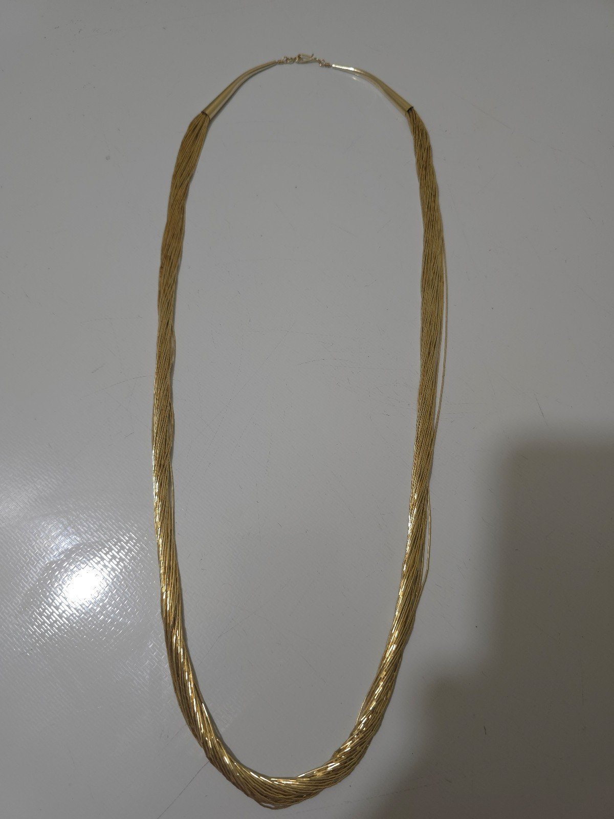 Vintage Sterling Liquid Silver Necklace