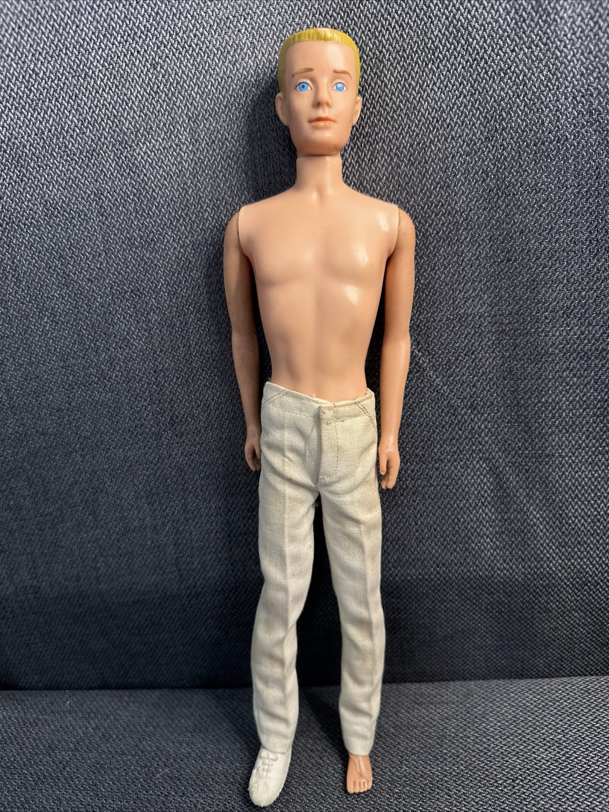 Vintage Mattel 1960’s Straight Legged Blonde Ken Barbie Doll Japan