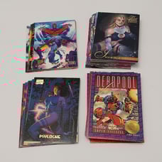 Vintage Marvel Trading Cards Lot (54 Cards)