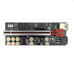 3 Pack NEWEST Ver 016 Riser w/ Temp and Voltage Display 2022 PCIE PCI-E 10 Capac