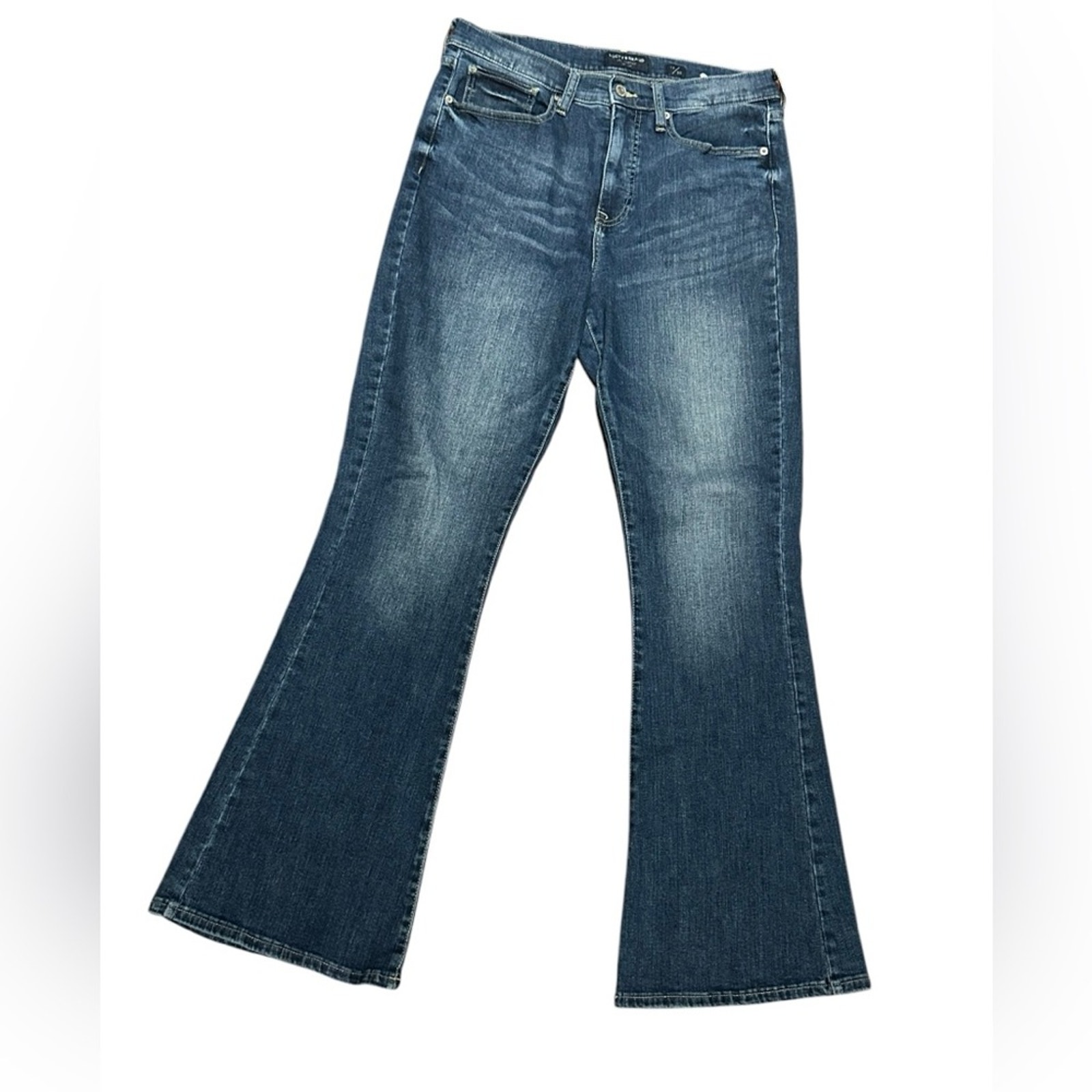 Lucky Brand Stevie High Rise Flare Women's 10/30 Flared Jeans