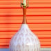 Mid Century Modern MCM Danish Modern Art Pottery Electric lamp