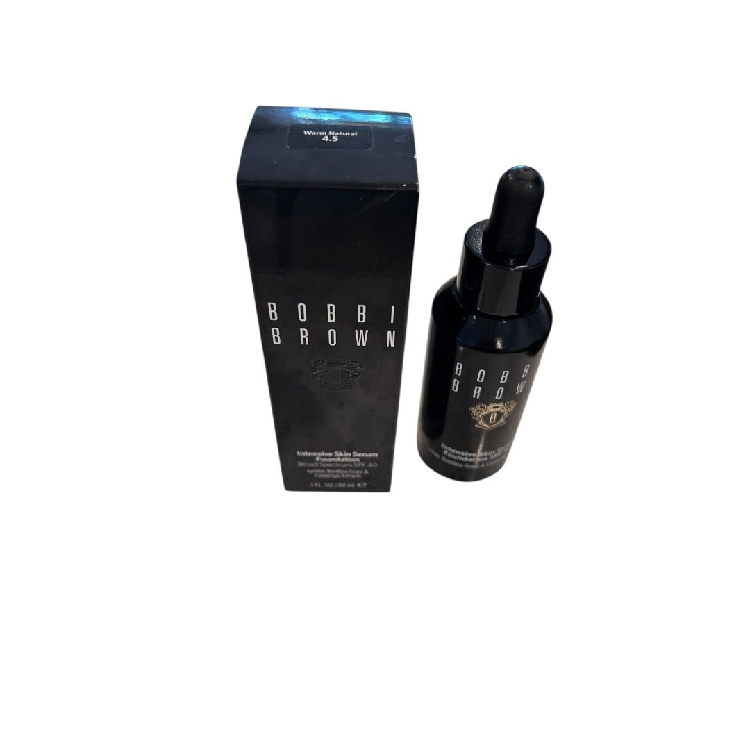 Bobbi Brown Intensive Skin Serum Foundaiton Warm Natural 4.5 New 1oz/30ml