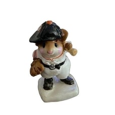 Wee Forest Folk BATTER UP WFF MS15 Orange WHITE Baseball's Joe DiMousio 1989
