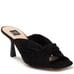 Zac Zac Posen Nathalie Mule Black Suede Sandals 5.5 NWOB