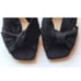 Zac Zac Posen Nathalie Mule Black Suede Sandals 5.5 NWOB