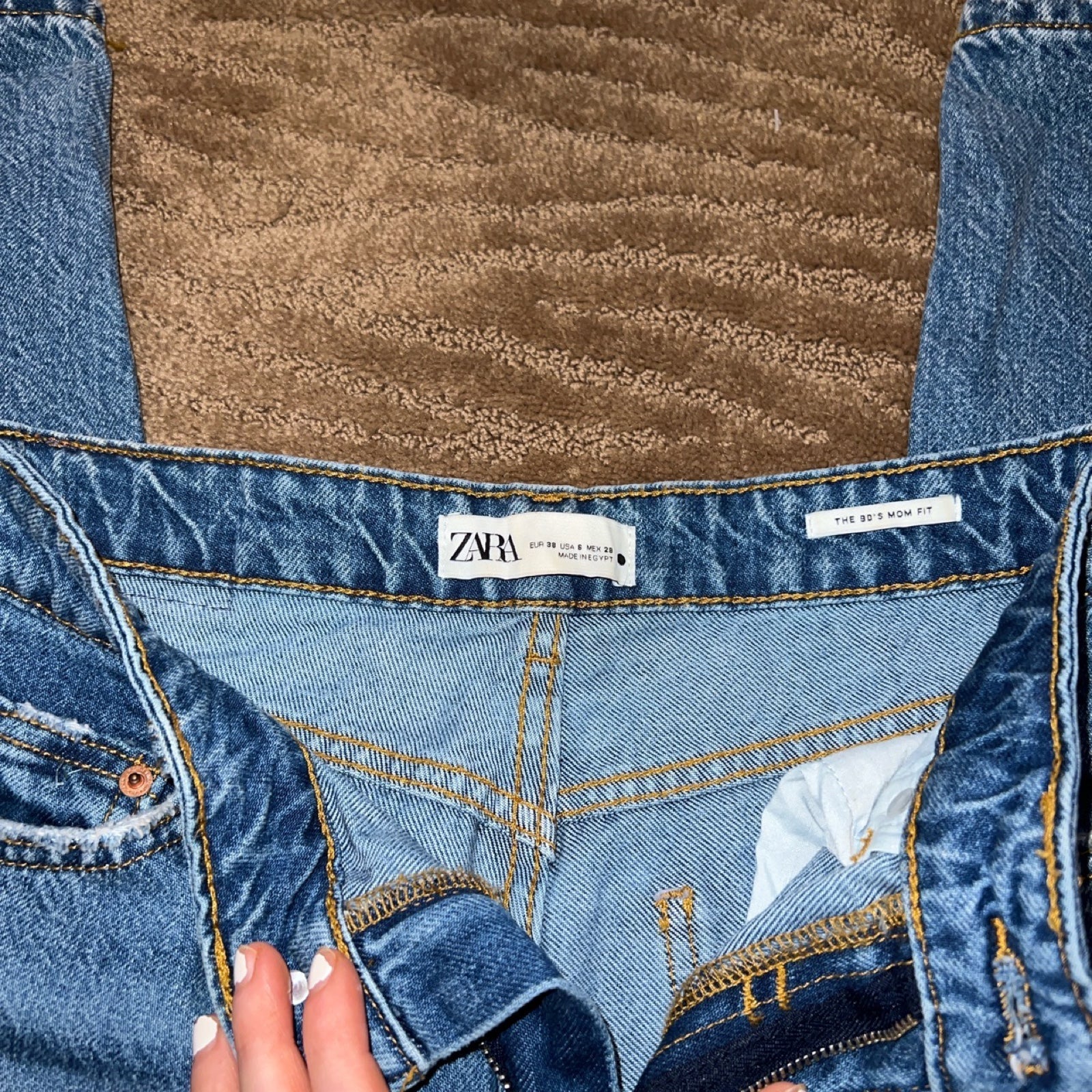 Zara bnwot 90s mom fit jeans