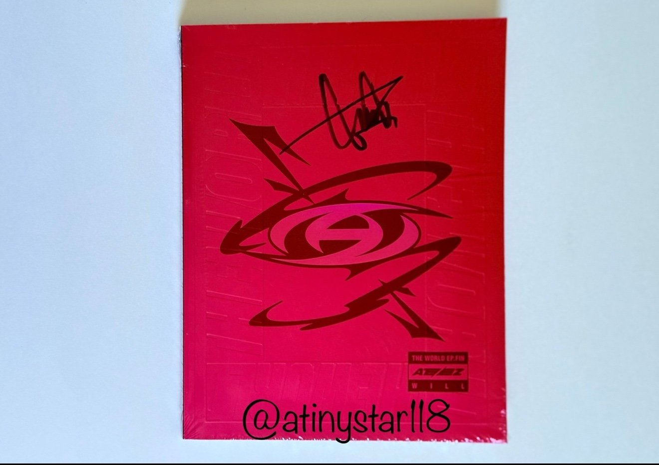 Ateez Signed Album By Jongho (Unopened/All inclusions inside)