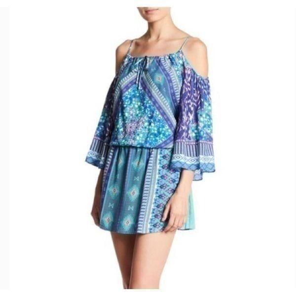 Hale Bob Cold Shoulder Dress Size Small