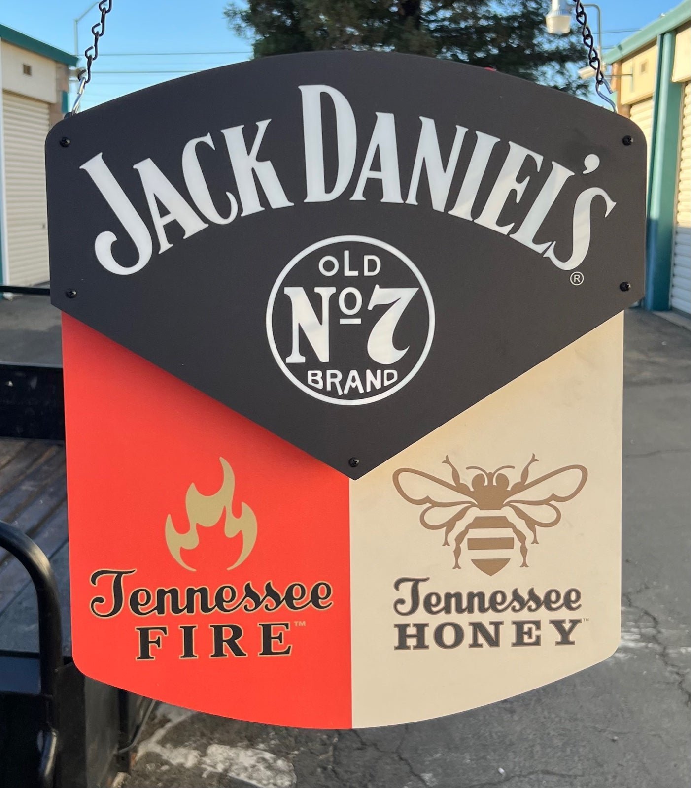 Jack Daniels Lighted hanging display sign
