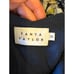 Tanya Taylor Dress Women 00 Black Floral Print Linen Silk Ruched Lovette Maxi