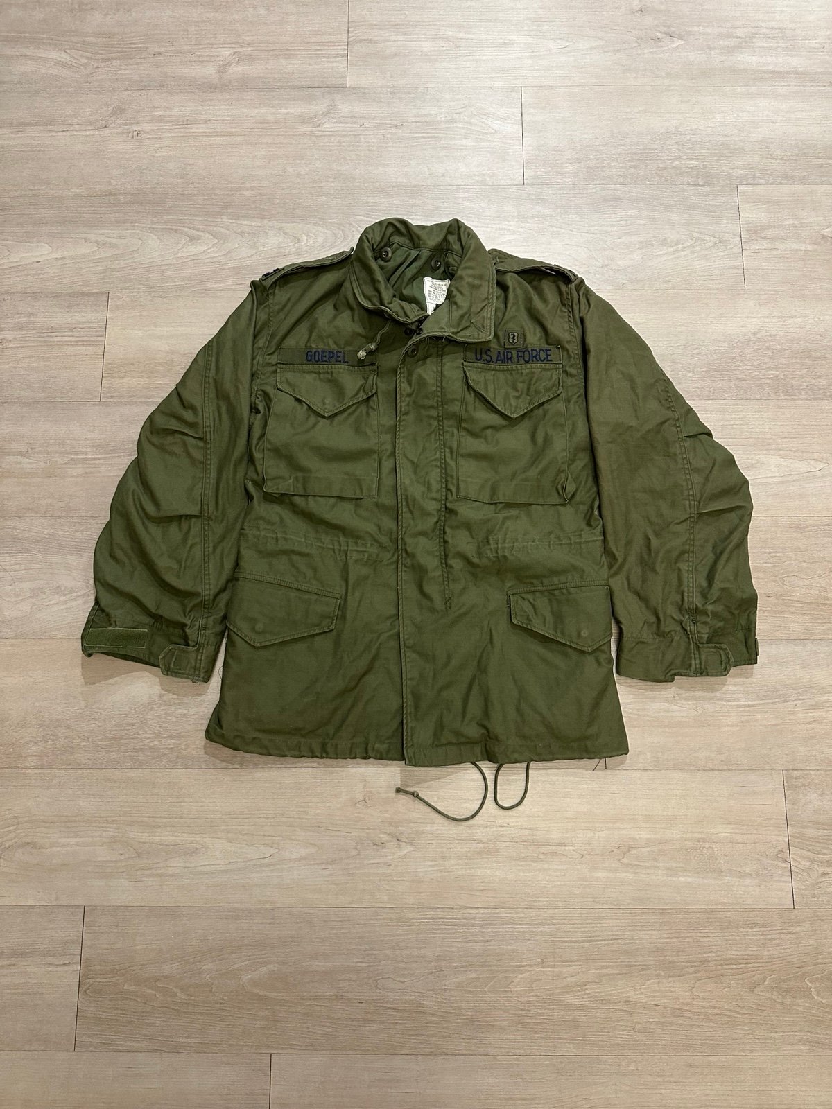 Vintage 70s OG-107 Military Vietnam Cold Weather Field Coat Men’s Size Small