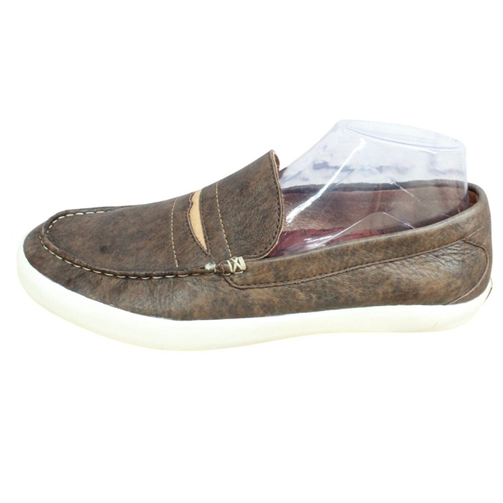 LL Bean Men's Mountainville Shoes Penny Slip On Dark Earth Size 9 M