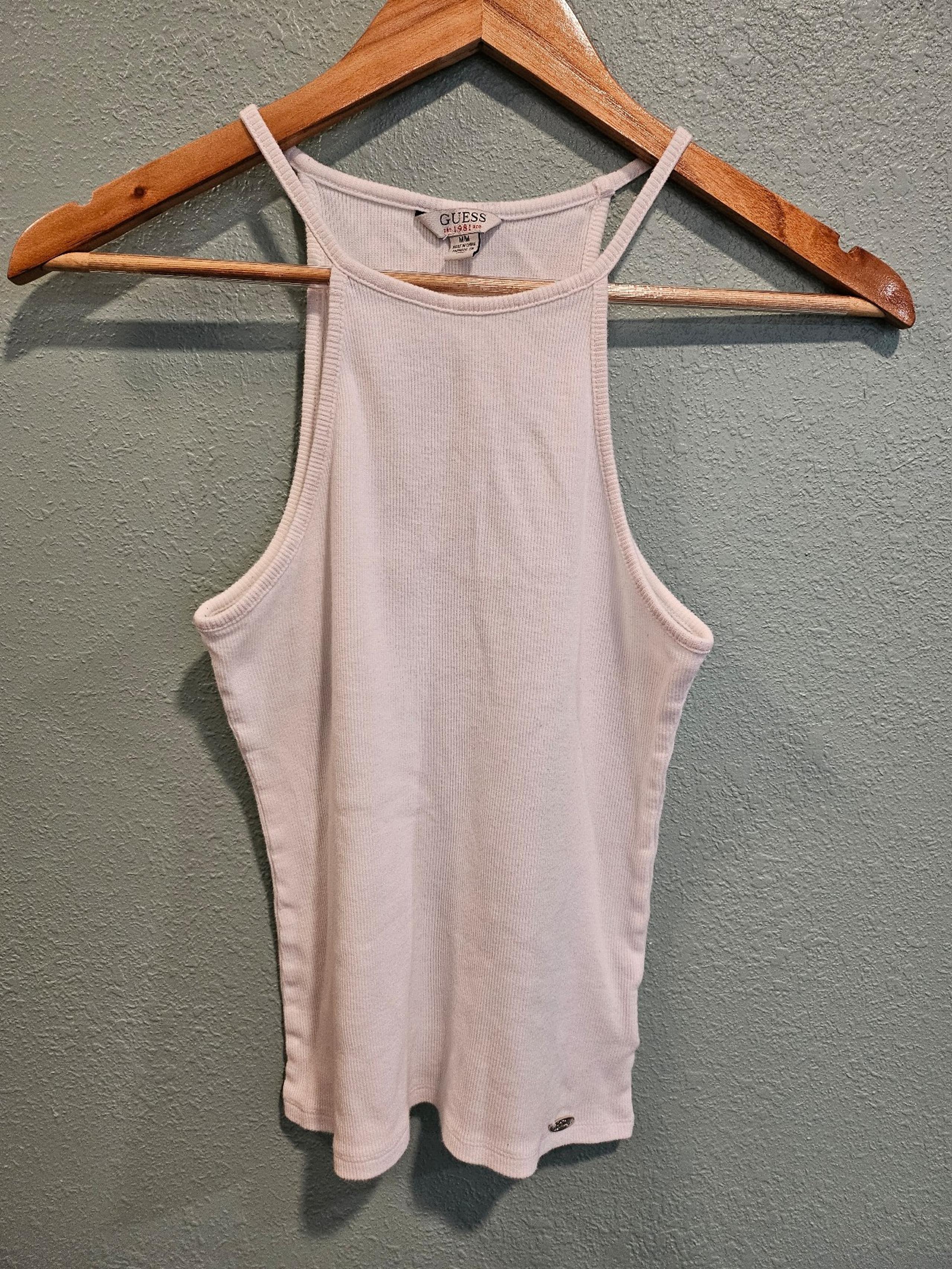 women's Guess Ribbed Tank Top M