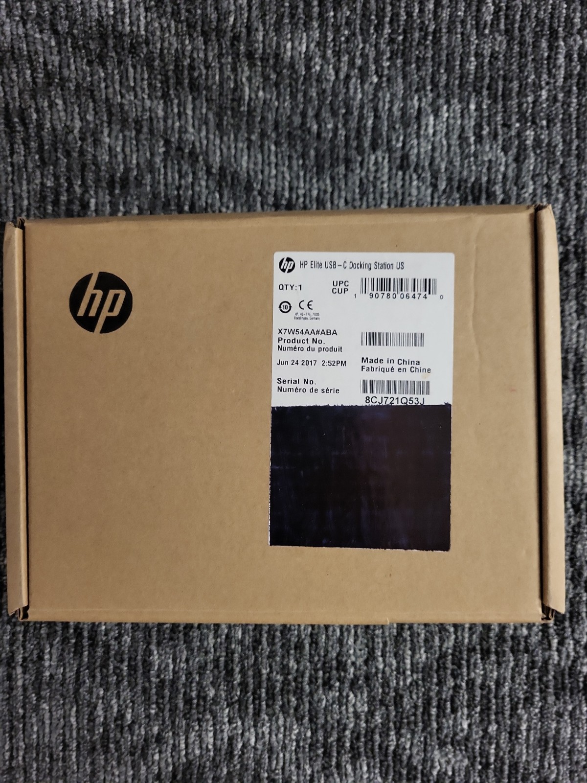 HP Elite USB-C DOCKING STATION US
