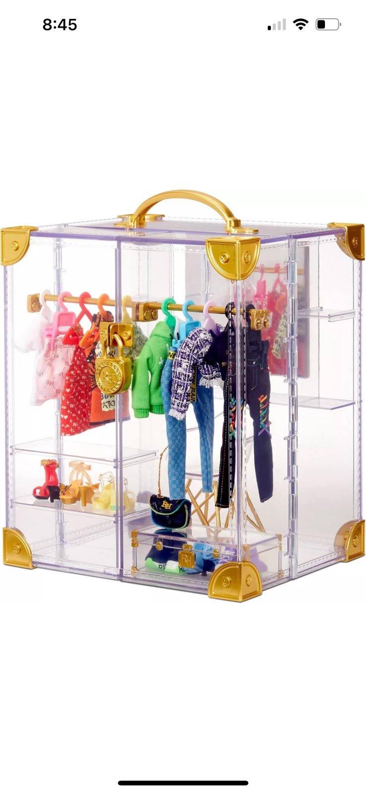 Rainbow High Deluxe Fashion Closet & Accessories New
