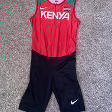 Nike Small Kenya Pro Elite Olympic Track and Field Speedsuit 898135 NWOT