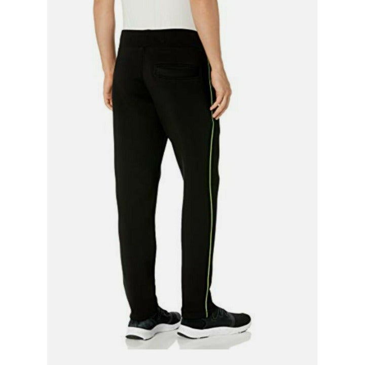 True Religion Men's Neon Stripe Jogger Sweatpants Style 103216 Size Medium
