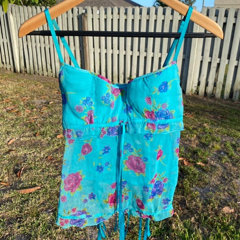 NWT- Victoria Secret, Y2K, floral corset