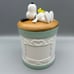 PEANUTS Snoopy Kitchen Canister With Labels Bradford Exchange Issue 1 New