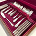 Oneida 1930’s Community Tudor Plate Skyline / Skycrest 8-Serving Flatware In Box