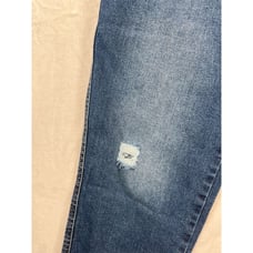 Levi's Women's Maternity Boyfriend Jeans Medium Wash Blue Size M - Stretch band