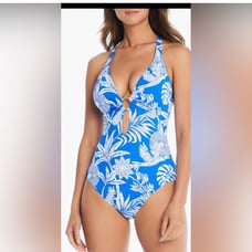 Bleu Rod Beattie One Piece Swimsuit - New