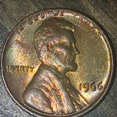 1966 Lincoln Memorial Cent