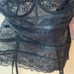 Dreamgirl Strapy Lace Bra and Garter Skirt Lingerie