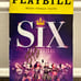 Six the Musical Sam Pauly Signed Broadway Playbill