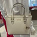 Michael Kors Jet Set Travel Extra-Small Top-Zip Tote Carryall Bag Light Cream